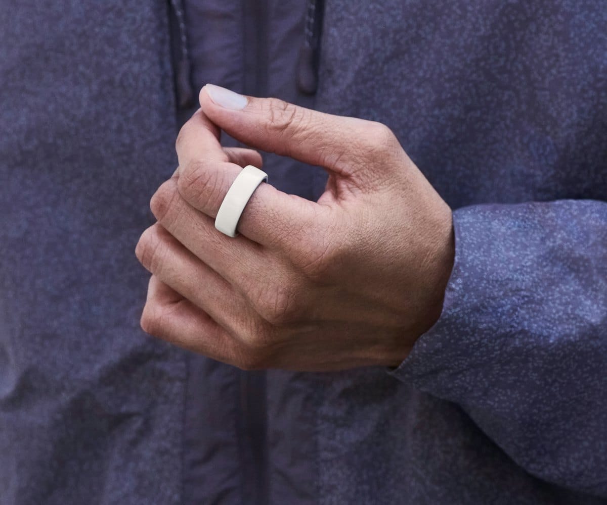 Oura Ring 4 Ceramic Cloud - Зображення 4
